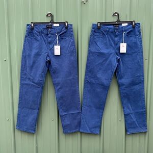 Men’s Modern Straight Five Pocket Pants 2-Pack Size 34X32